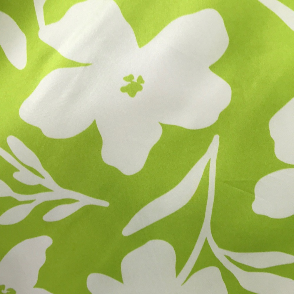 Green and White Spaghetti Strap Maxi Dress - Picture 6 of 8